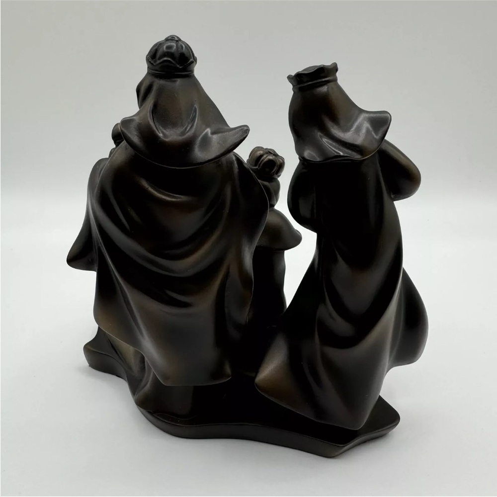 PartyLite Holy Night Three Kings Tealight Holder P9431 Bronze Christmas Wise Men - Picture 12 of 15